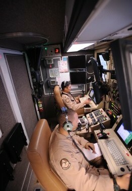 A sala de controle que comandou ataques na operação Endurign Freedom