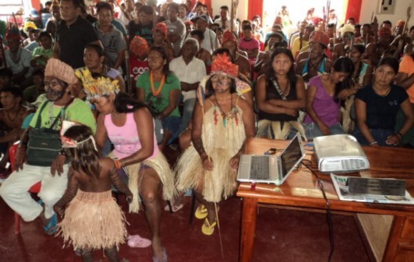 Reunião com Índios Munduruku, 22 de setembro de 2011 (3). Reprodução