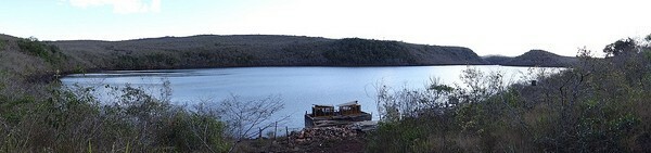 A lagoa da Dina corre risco. Foto: Jeremy Bigwood/Agência Pública