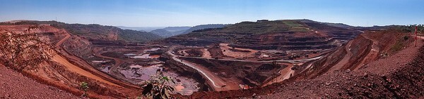 A mina mais produtiva da Vale se esgota em 2037. Foto: Jeremy Bigwood/Agência Pública