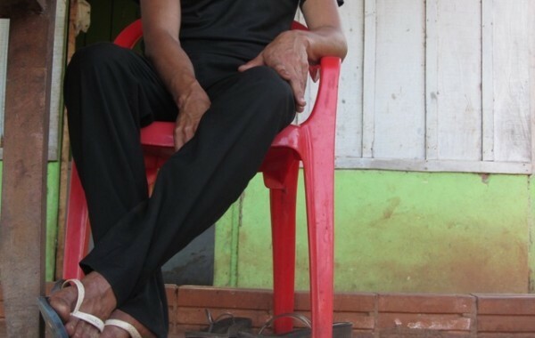 Camponês indiciado: "Saímos correndo pelo pasto, nos escondemos na baixada ao lado de um riozinho." Foto: Natalia Viana/Agência Pública