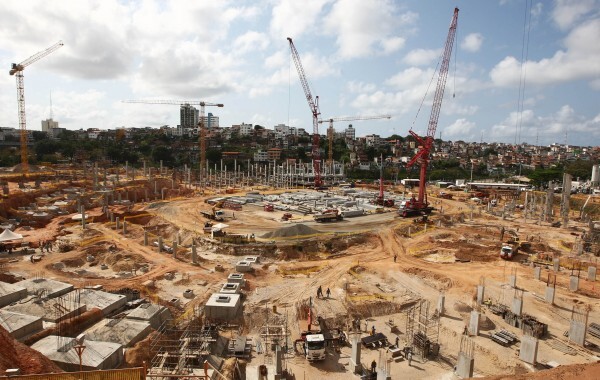Obras da Fonte Nova em Salvador Foto: Carol Garcia / SECOM