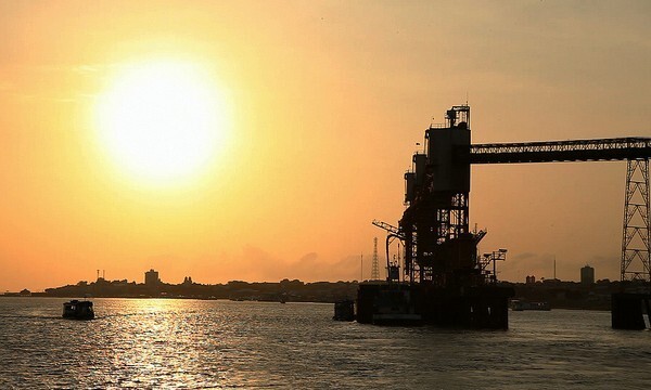 Porto fluvial da Cargill em Santarém (PA)/ Foto: Fernanda Ligabue