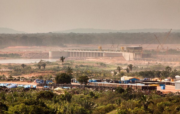 Usina hidrelétrica de Jirau, Rondônia. Foto: Marcelo Min/Agência Pública