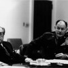 General George S. Brown e o vice-presidente Nelson Rockefeller ouvem instruções sobre a retirada de Saigon, no Vietnã, em 28 de abril de 1975. No ano anterior, ele esteve no Brasil. Foto: Exército dos Estados Unidos