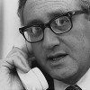 Secretario de Estado Henry Kissinger em Abril de 1975 (Ford Library)