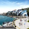 Projeto do futuro Acquario Ceará na praia de Iracema / Divulgação