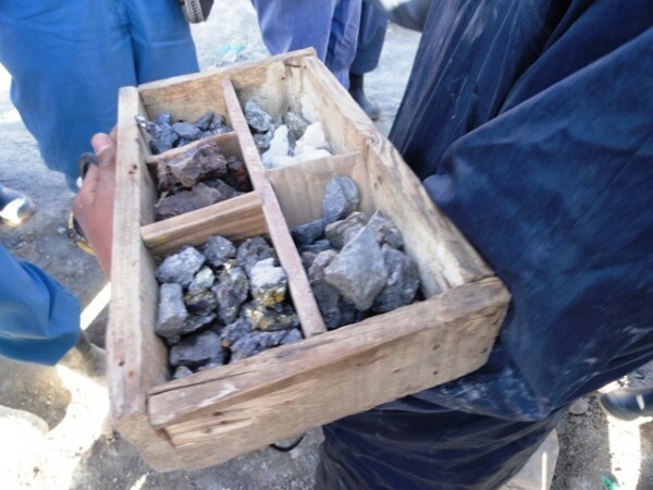 Os minerais explorados no Cerro - estanho, prata, zinco e plumbo (Foto: Jessica Mota)