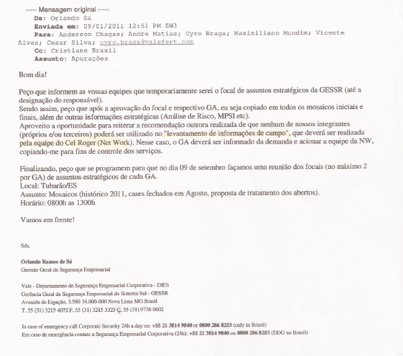 Orlando Sá - email