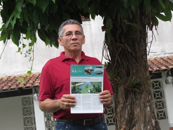Pastor Antonio em Manaus, em setembro de 2013