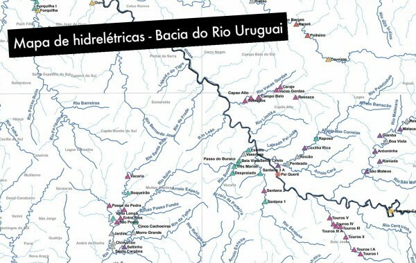 A maior bacia hidrográfica da Região Sul do Brasil está cravejada de usinas hidrelétricas.