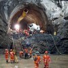 Perfuração de túnel nas obras da Hidrelétrica-de Chaglla, no Peru - Imagem - Divulgação Odebrecht