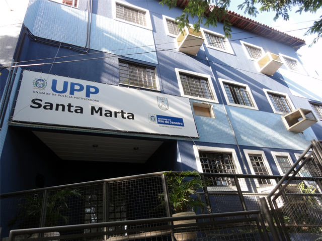 UPP do Morro Santa Marta (Foto: Divulgação)